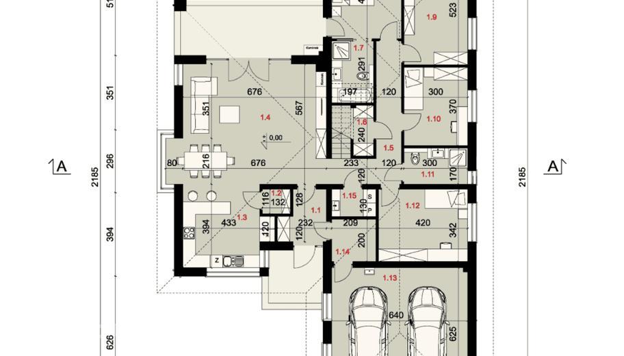 Projekt domu SP036 energo