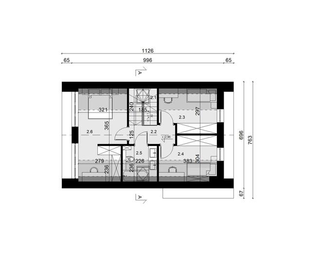 Projekt domu SP040/1 energo
