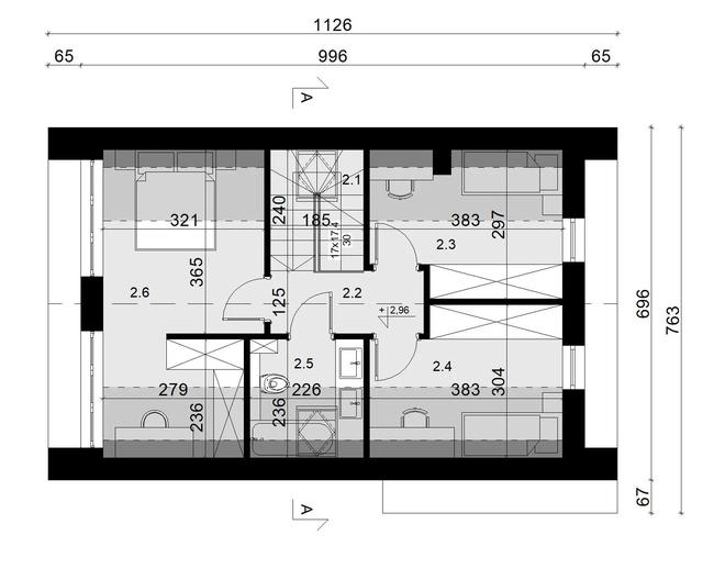 Projekt domu SP040 energo