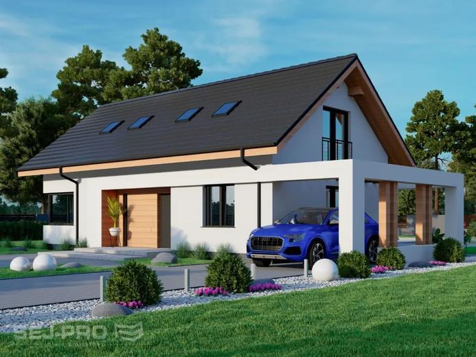 Projekt domu SP043 energo