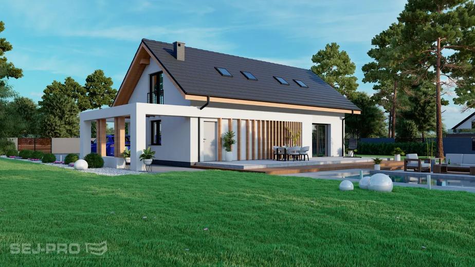 Projekt domu SP043 energo