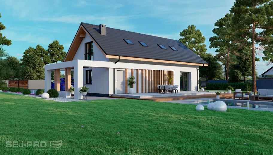 Projekt domu SP043 energo