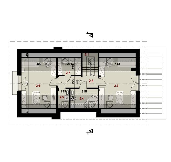 Projekt domu SP043 energo