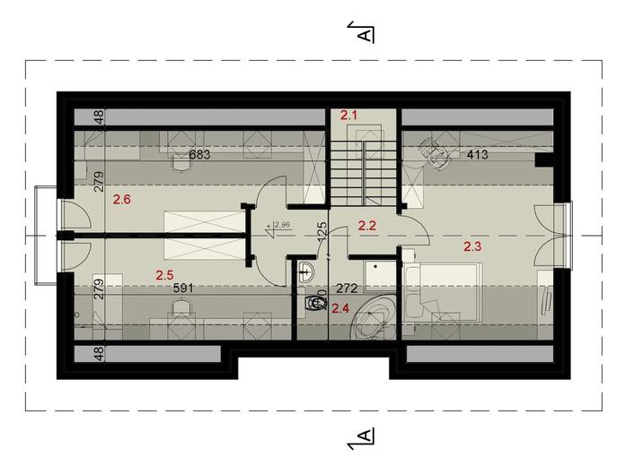 Projekt domu SP044/1 energo