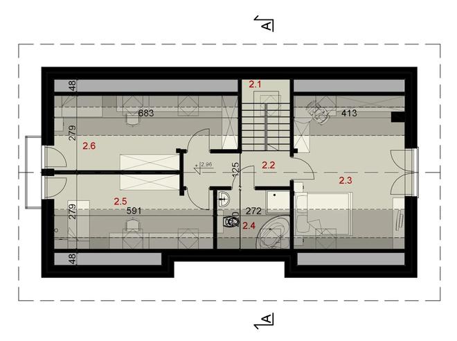 Projekt domu SP044/1 energo