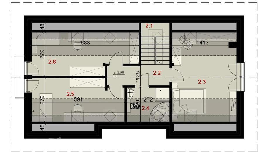 Projekt domu SP044/1 energo