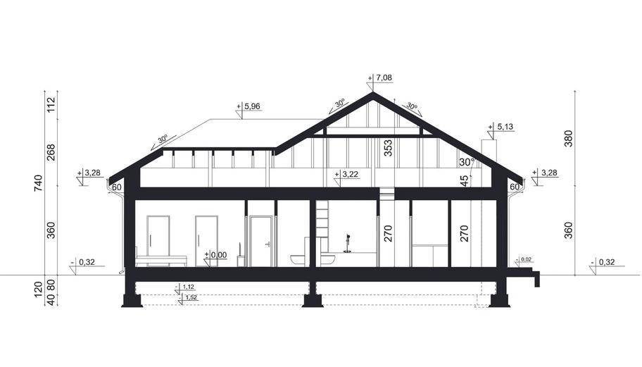 Projekt domu SP045 energo