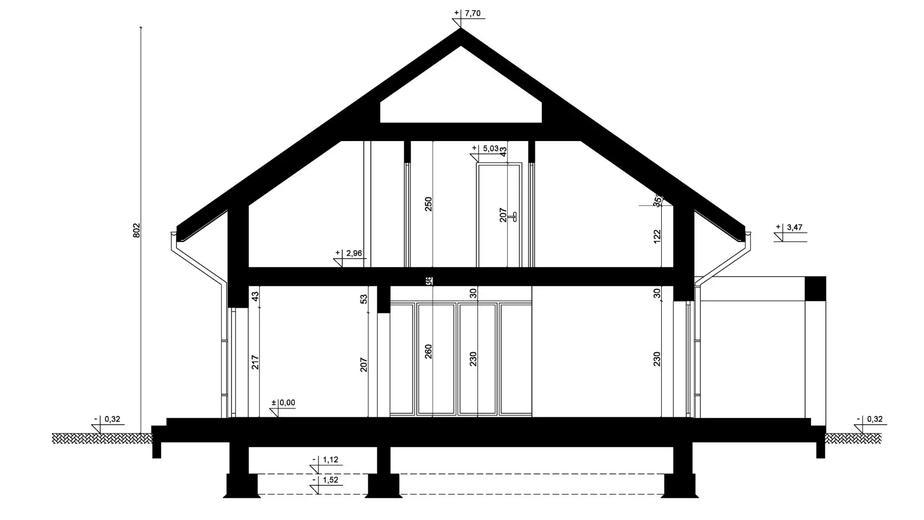 Projekt domu SP047 energo