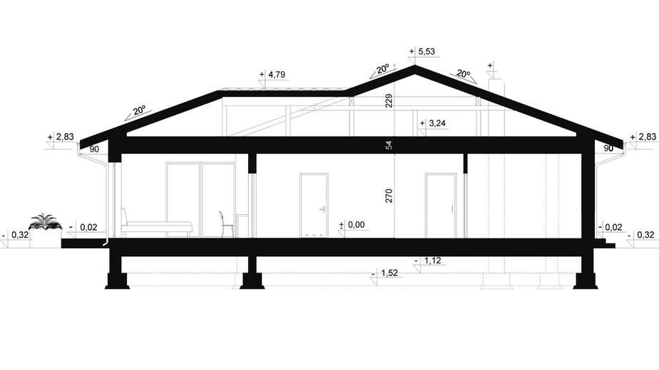 Projekt domu SP049/1 energo