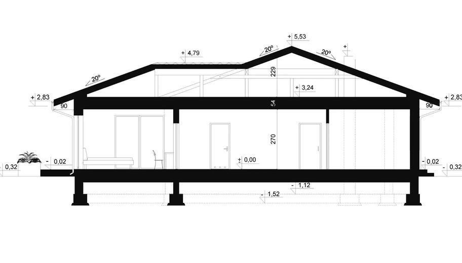Projekt domu SP049/1 energo
