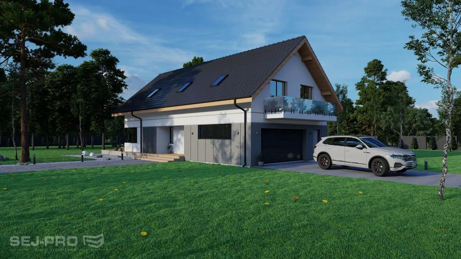 Projekt domu SP050 energo