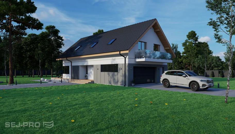 Projekt domu SP050 energo