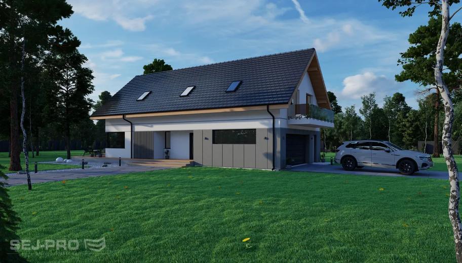 Projekt domu SP050 energo