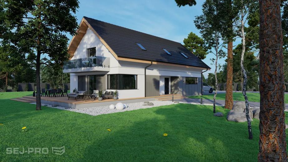 Projekt domu SP050 energo