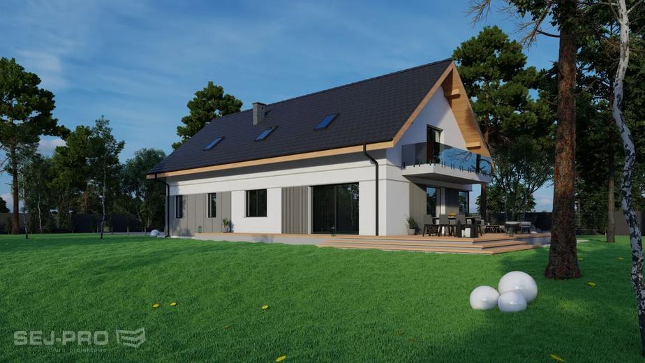 Projekt domu SP050 energo
