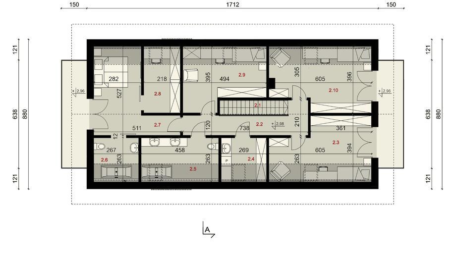 Projekt domu SP050 energo