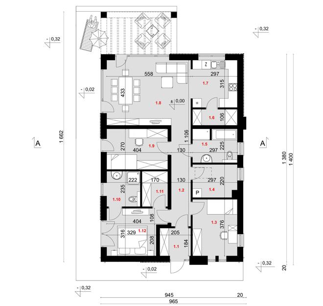 Projekt domu SP051 energo