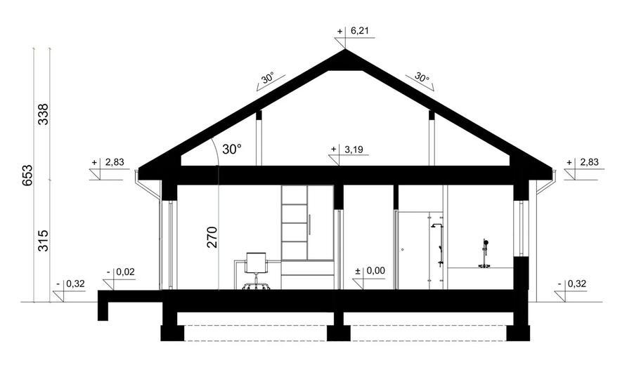 Projekt domu SP051 energo