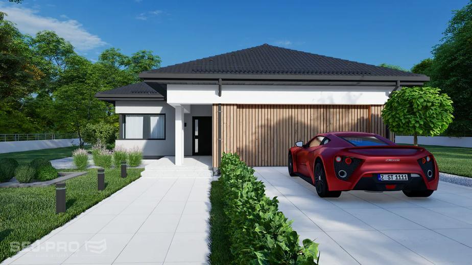 Projekt domu SP055 energo