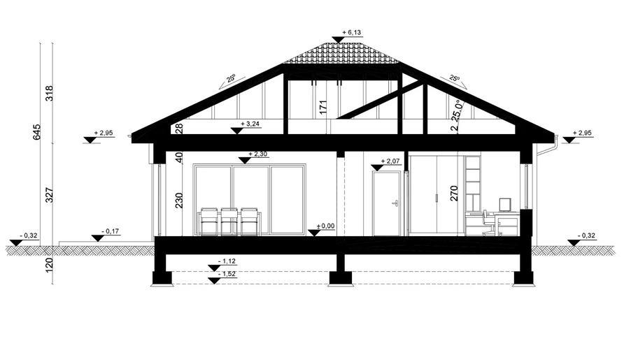 Projekt domu SP055 energo