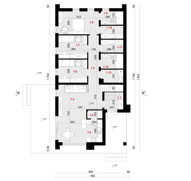 Projekt domu SP058 energo