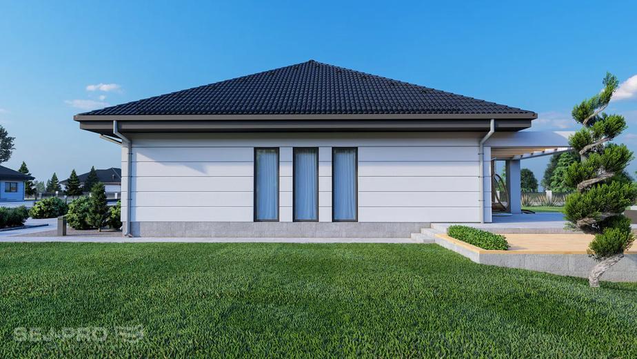 Projekt domu SP060/1 energo