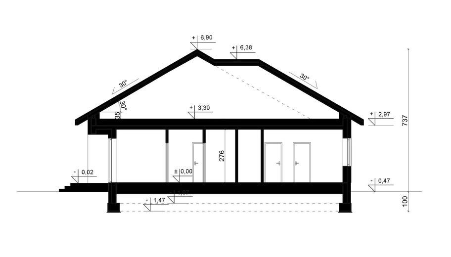 Projekt domu SP060/2 energo