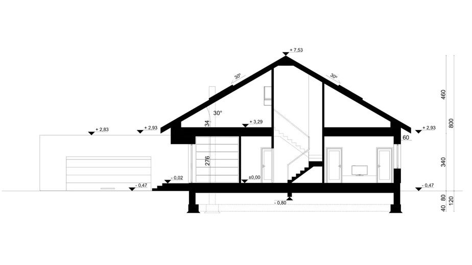 Projekt domu SP064 energo