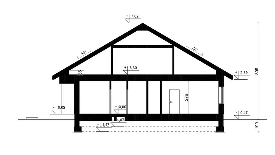 Projekt domu SP071 energo