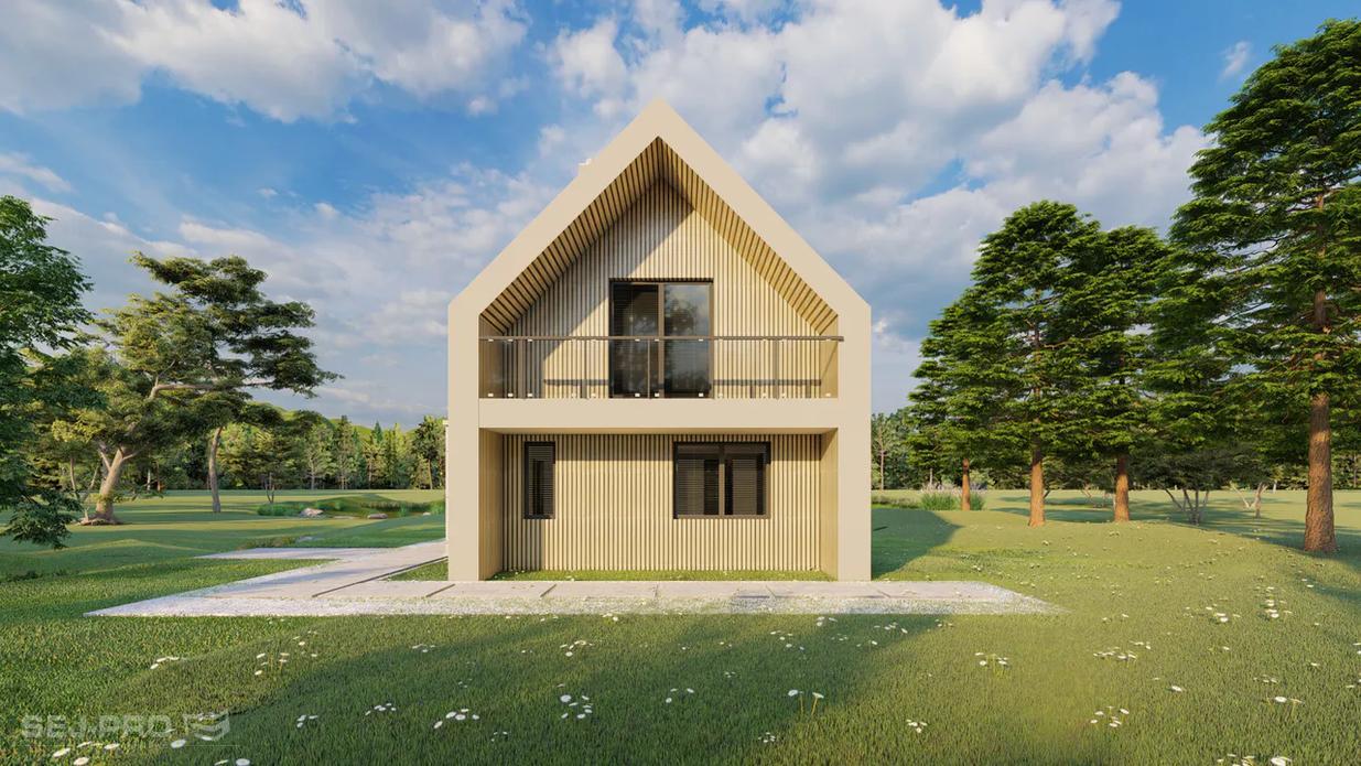 Projekt domu SP072 energo