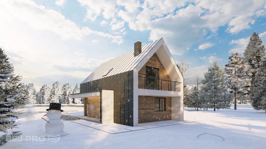 Projekt domu SP072/1 energo