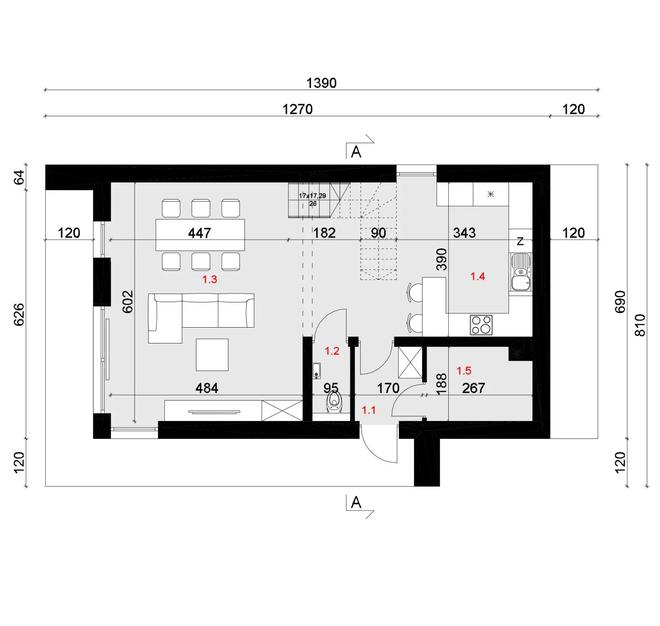 Projekt domu SP072/2 energo