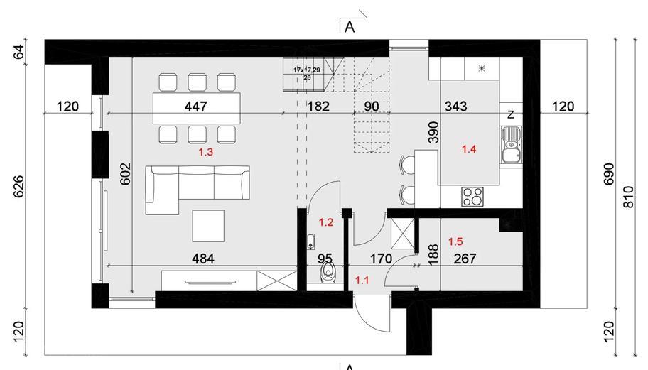 Projekt domu SP072/2 energo