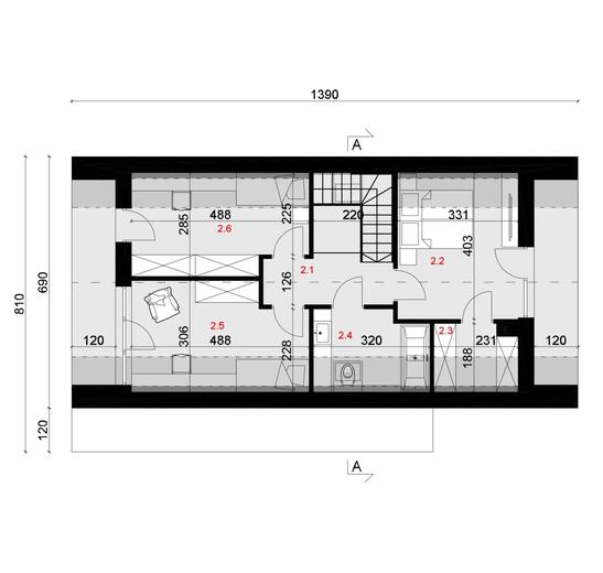 Projekt domu SP072/2 energo