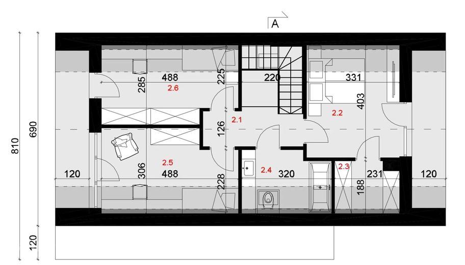 Projekt domu SP072/2 energo