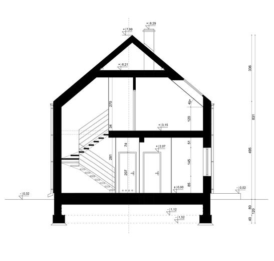 Projekt domu SP074 energo