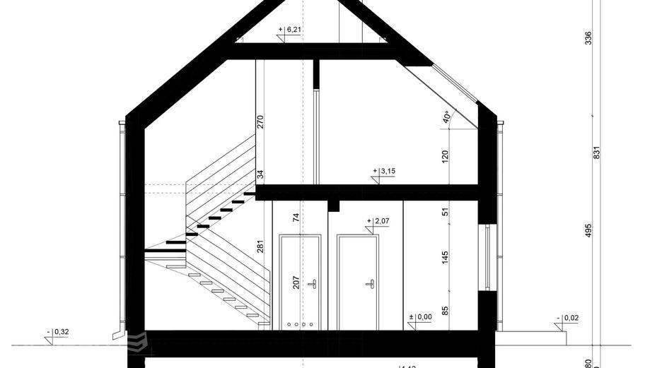 Projekt domu SP074 energo