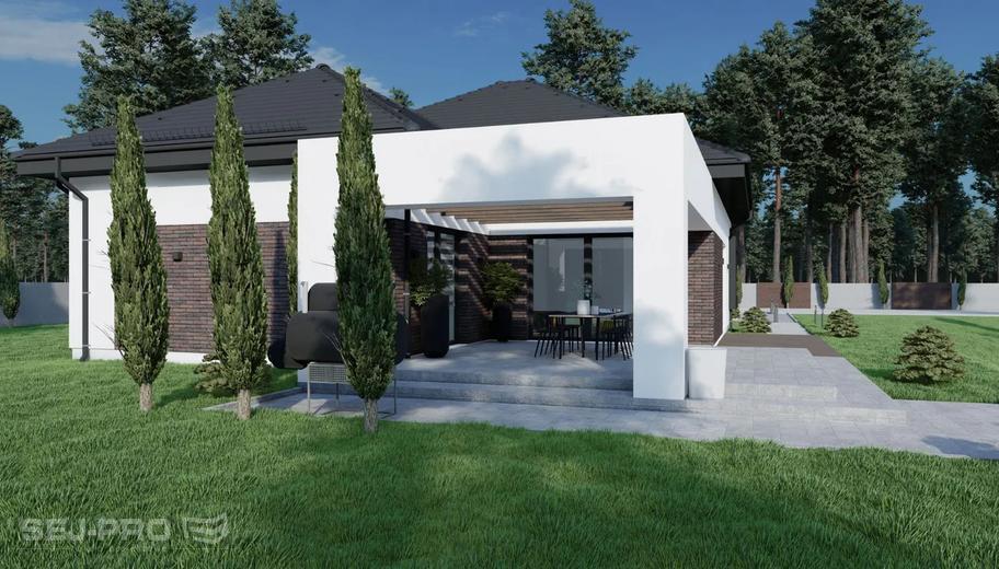 Projekt domu SP076 energo