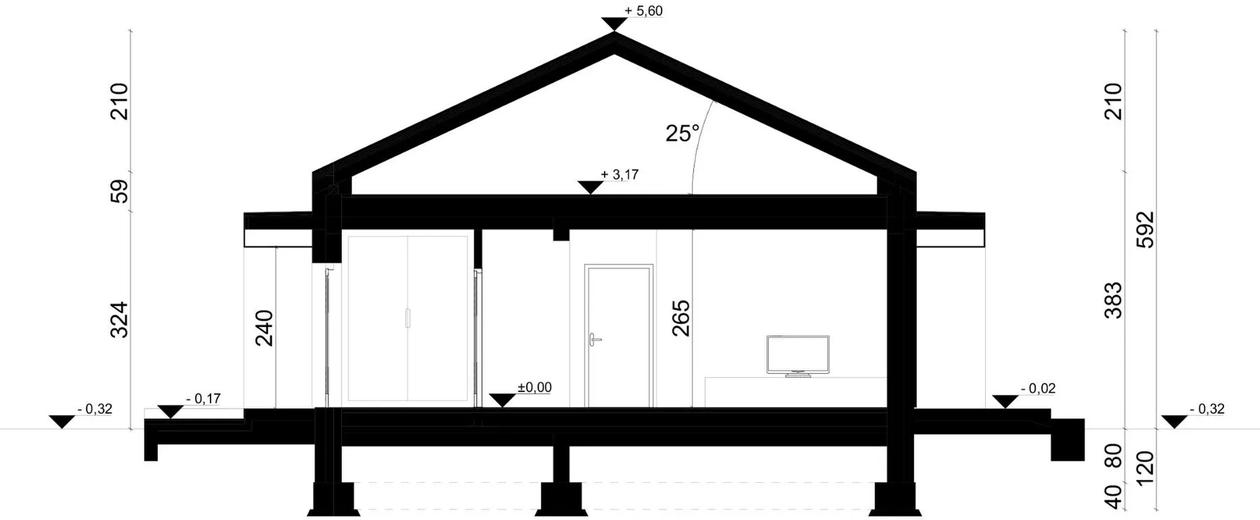 Projekt domu SP083 energo