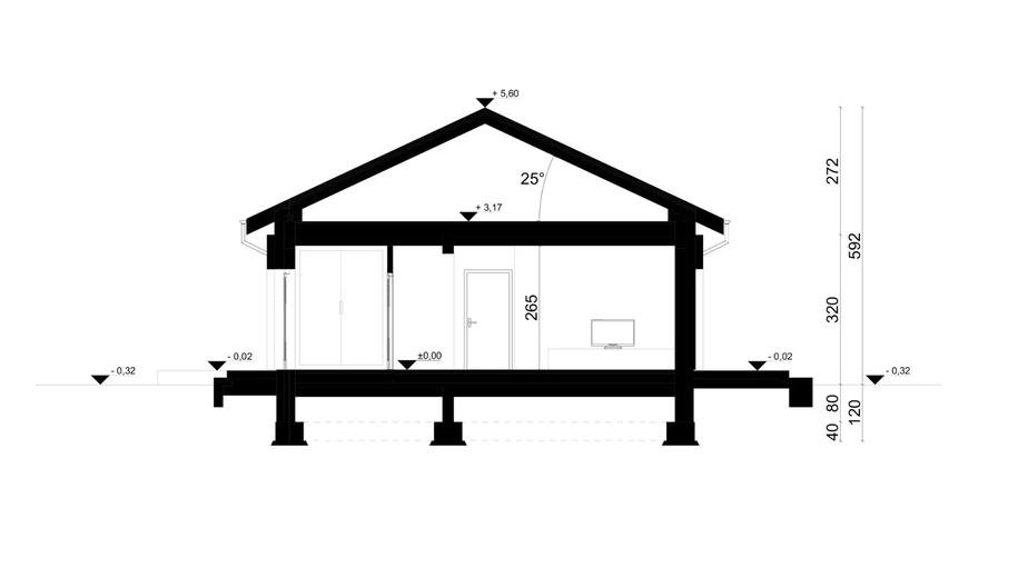 Projekt domu SP084 energo