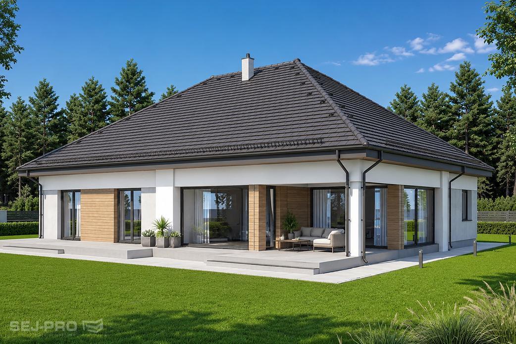 Projekt domu SP086 energo