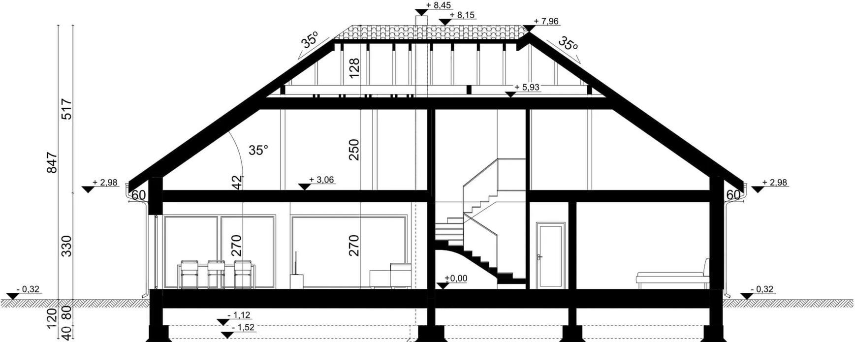 Projekt domu SP086 energo
