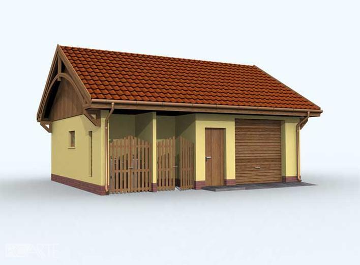 Garaż / Budynek gospodarczy G115