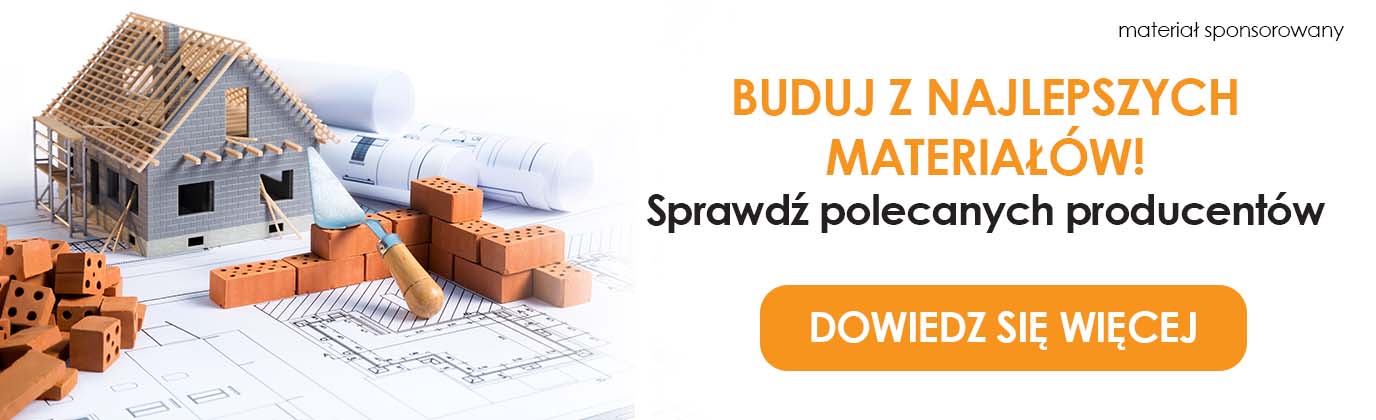 Grafika przedstawia etapy budowy domu: dach, ściany, okna i drzwi, fundament, izolację termiczną oraz ogrzewanie.