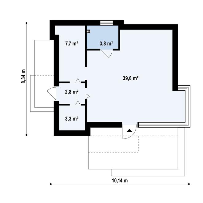Budynek usługowy Zu8