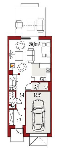 Diana B segment środkowy