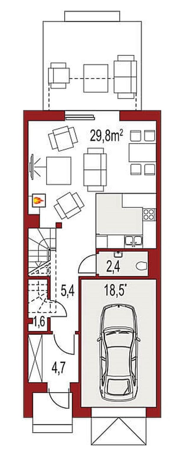 Diana B segment środkowy