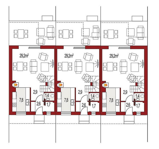 Katrina Gold szeregówka