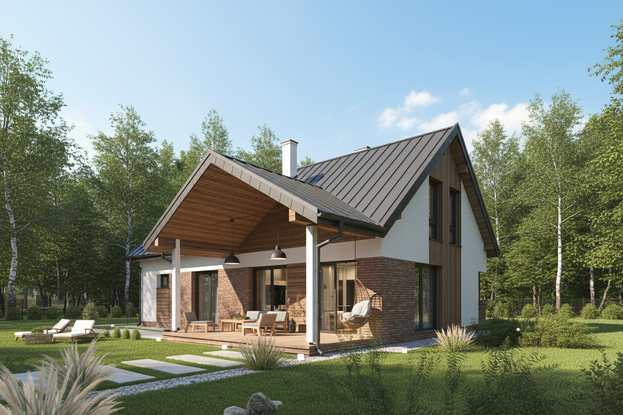 Projekt domu Murator Dla rodziny 1G1