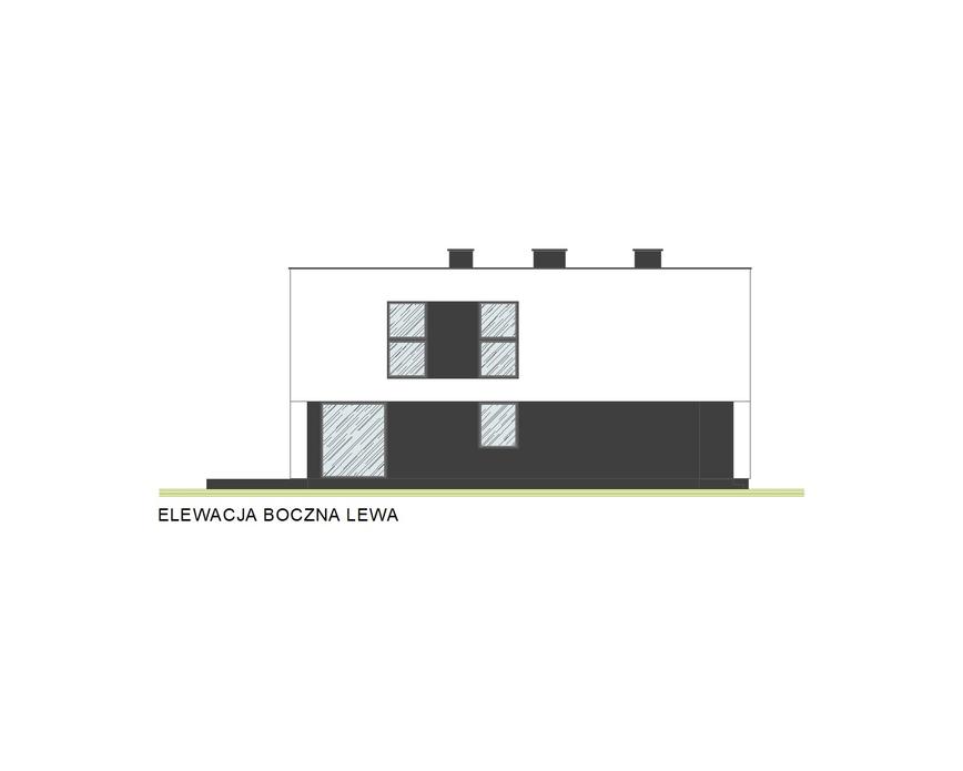 Projekt domu A20 (dwulokalowy / bliźniak)